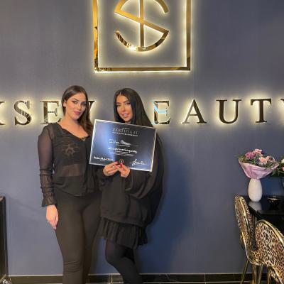 Wimpernschulung xsevbeauty Zertifikat